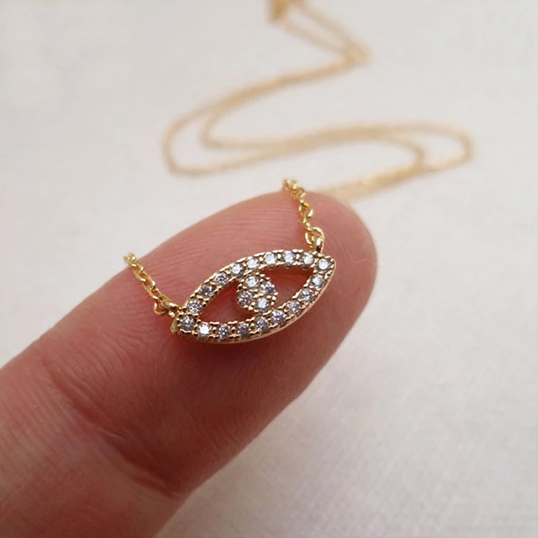 18K Gold Abby Necklace - SolutionistNecklace