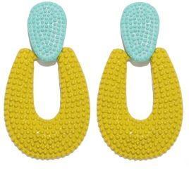 Antonia - Yellow Earrings - SolutionistEarrings