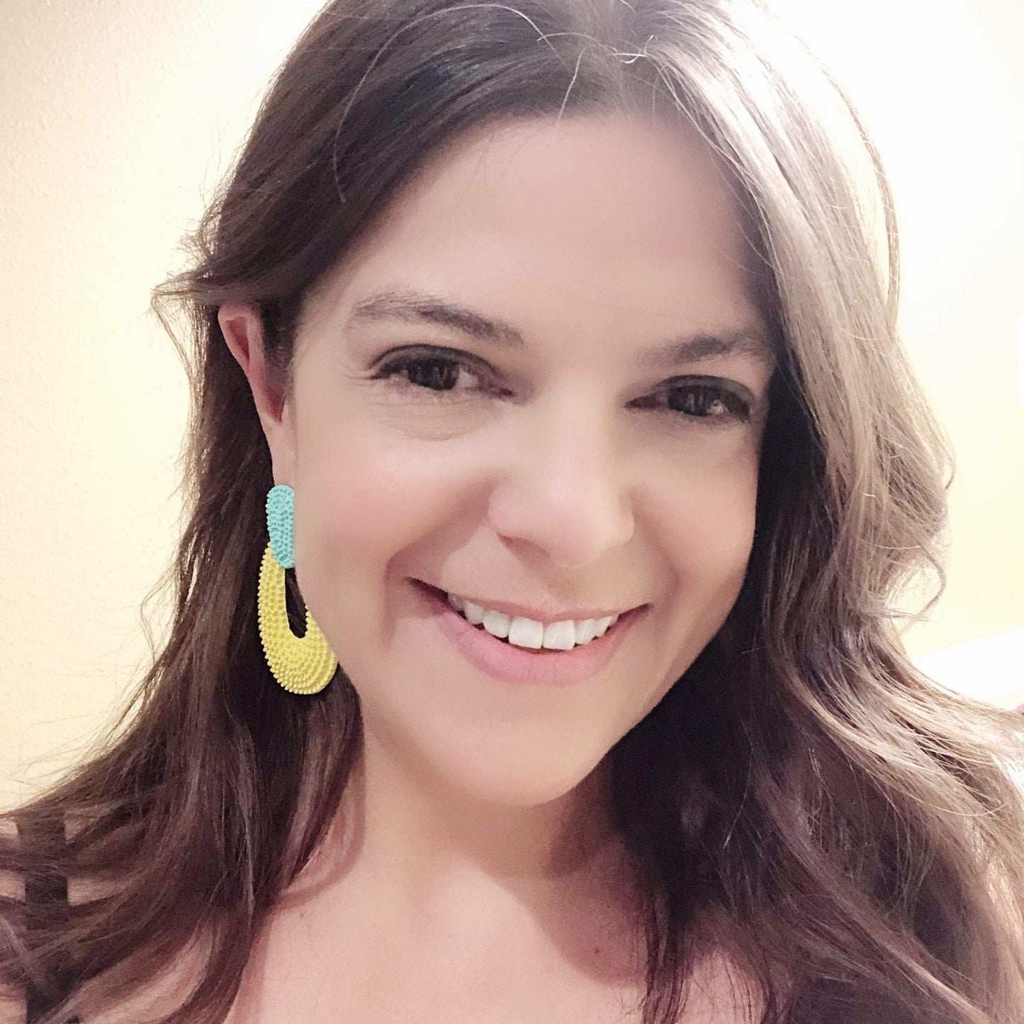 Antonia - Yellow Earrings - SolutionistEarrings